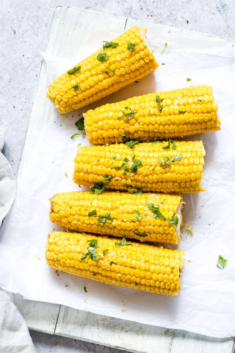 INSTANT POT CORN ON THE COB