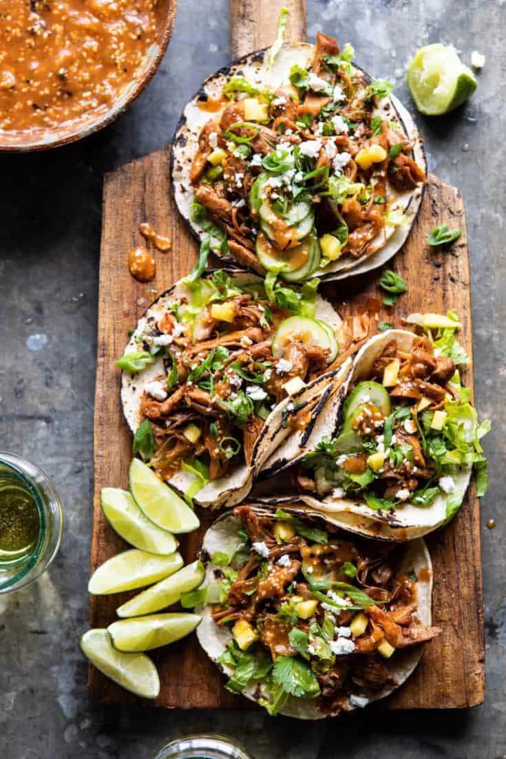 INSTANT POT KOREAN BULGOGI BBQ TACOS.