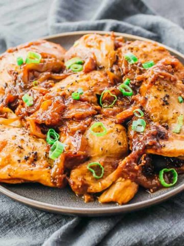 Instant Pot Chicken Adobo.