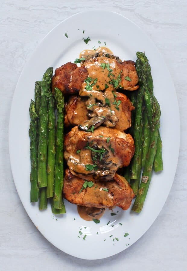 Instant Pot Smothered Pork Chops.