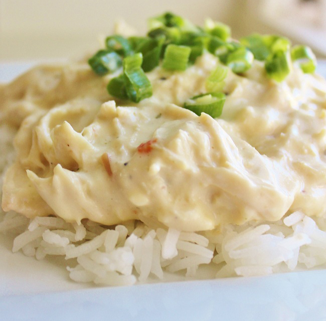 Italian Crockpot Chicken by High Heels and Grills