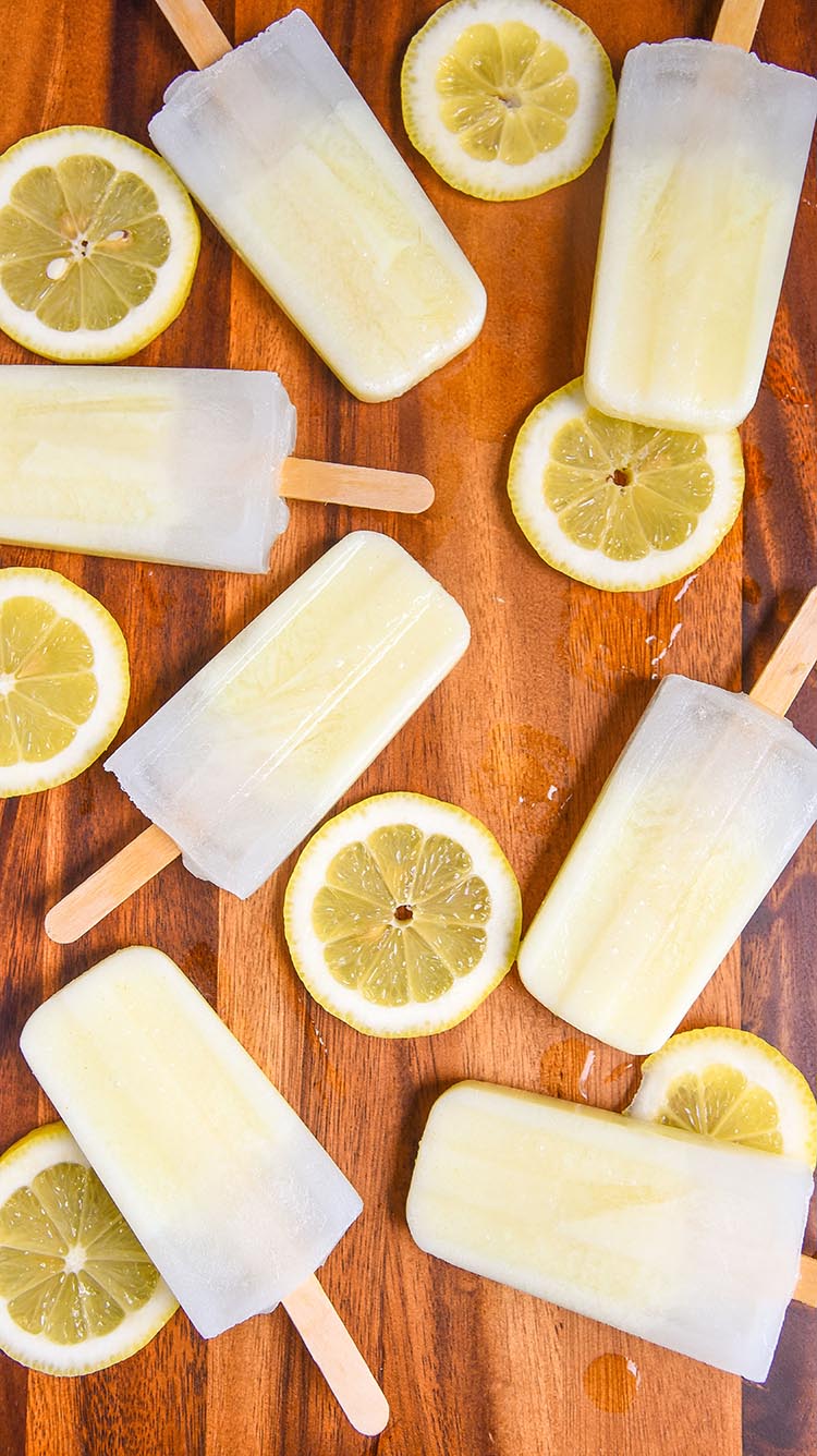 Lemonade Popsicles