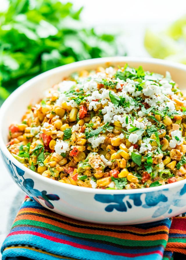 40 Salad Recipes for Summer that are Healthy and Fresh 31 Mexican Street Corn Salad