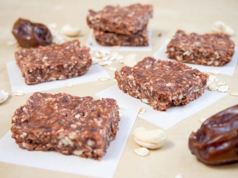 No Bake Cashew Bars