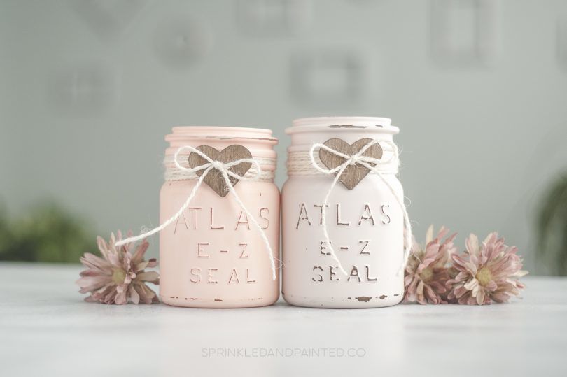 Painted Jars.