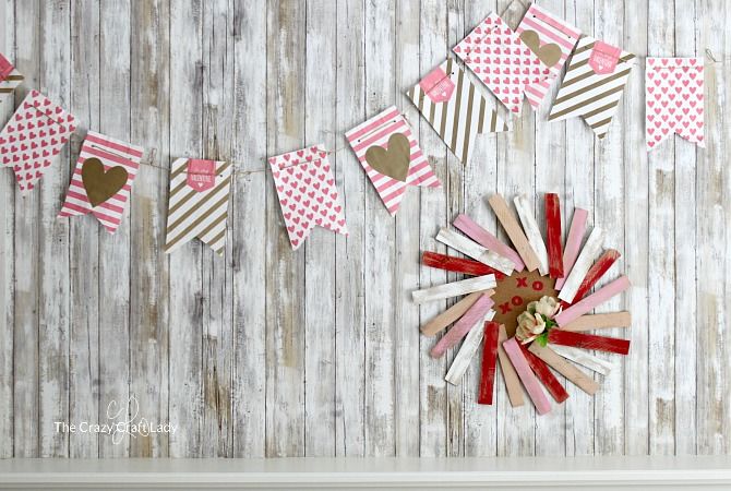 Paper Bag Garland.