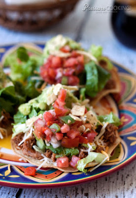 Pressure Cooker Cafe Rio Sweet Pork Tostadas