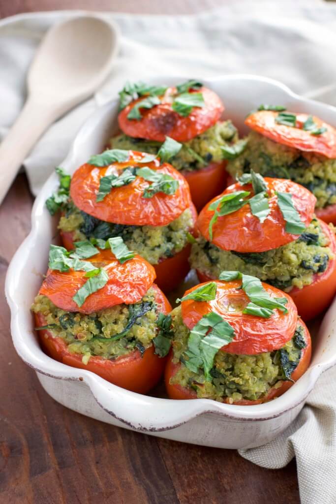 Roasted Stuffed Tomatoes