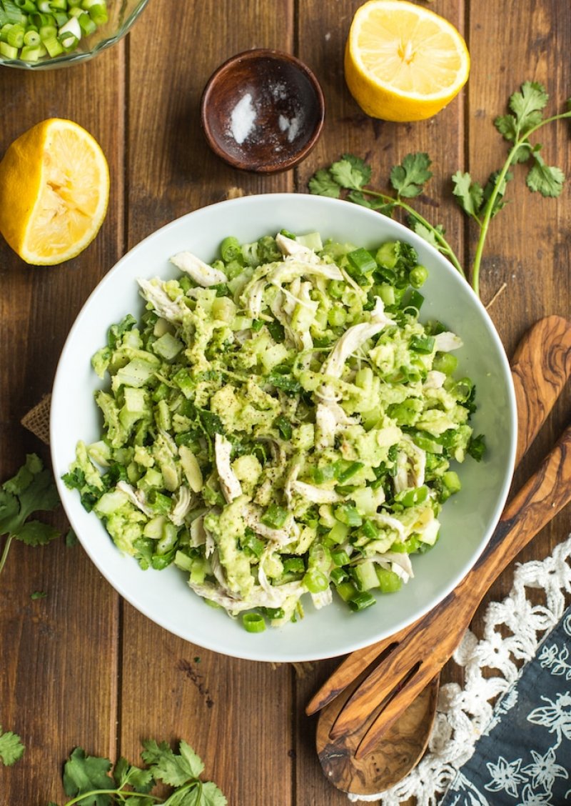 40 Salad Recipes for Summer that are Healthy and Fresh 33 Smashed Avocado Chicken Salad