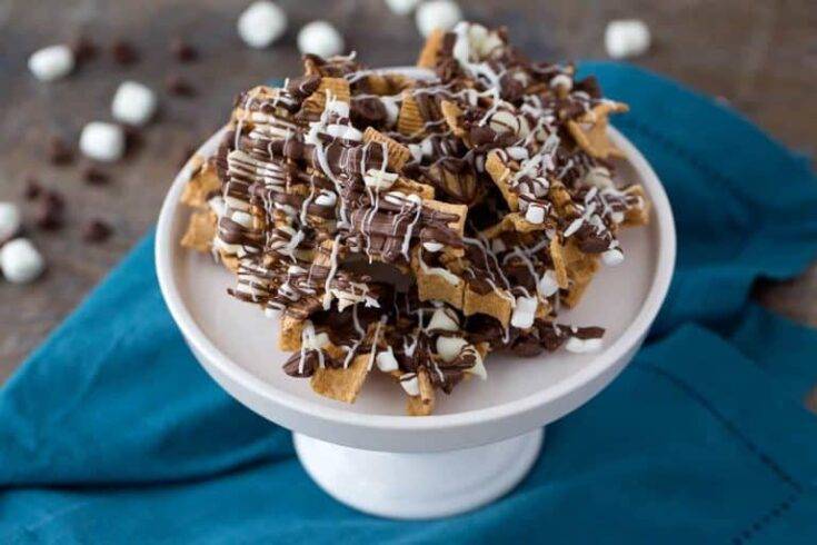 S’mores Snack Mix from Pinky Princess Girl