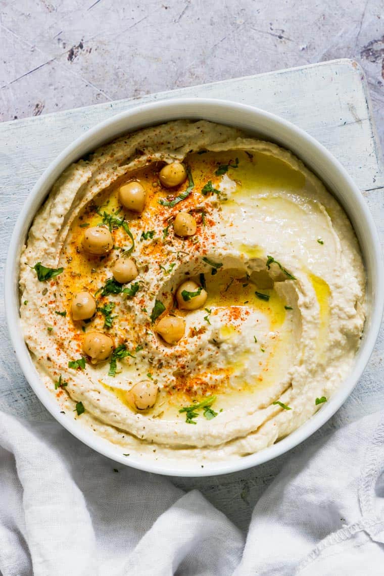 THE CREAMIEST INSTANT POT HUMMUS