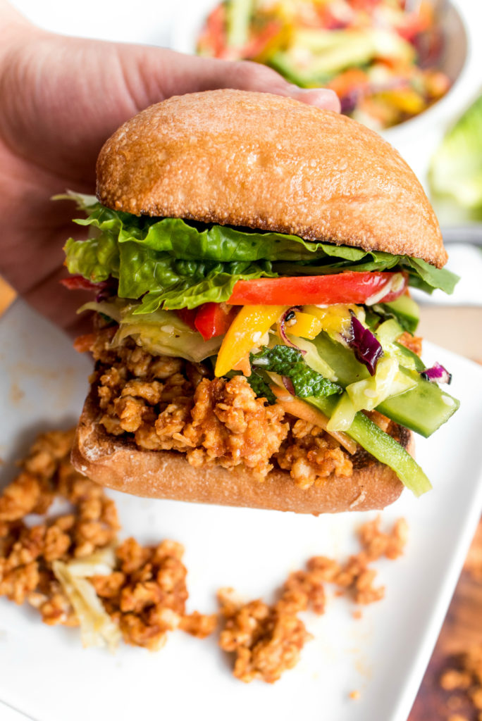 Thai Red Curry Sloppy Joes.