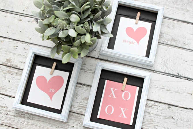 40+ Rustic Valentine’s Day Decoration to Bring in the Warmth 23 Updating Cheap Picture Frames.