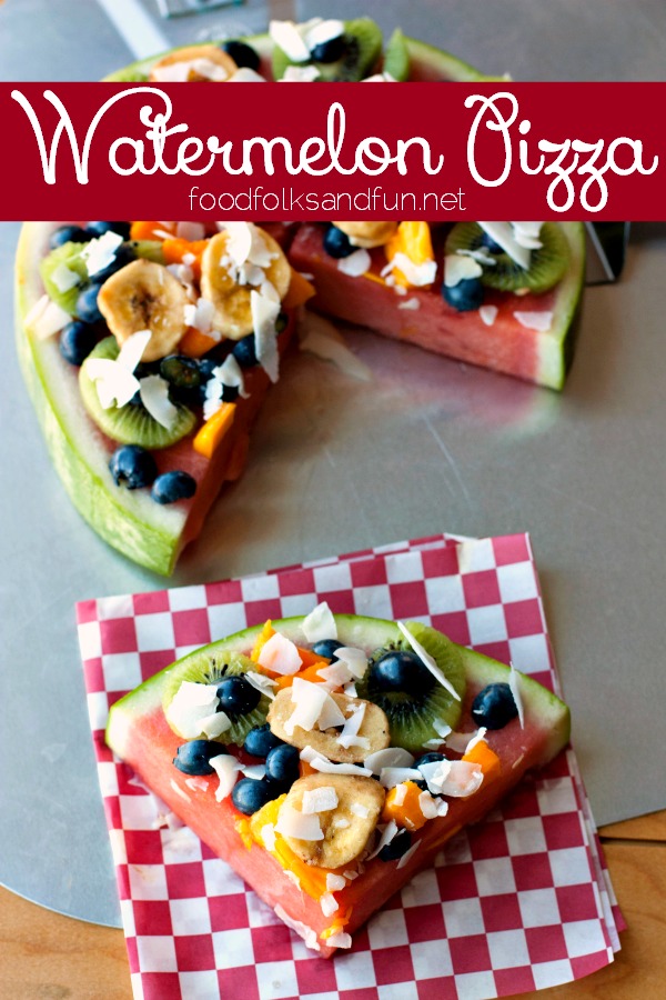 Watermelon Pizza by Food Folks And Fun