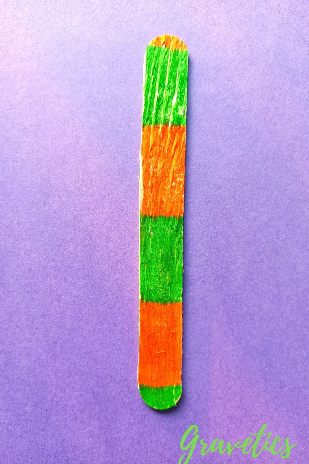 Paint your popsicle stick