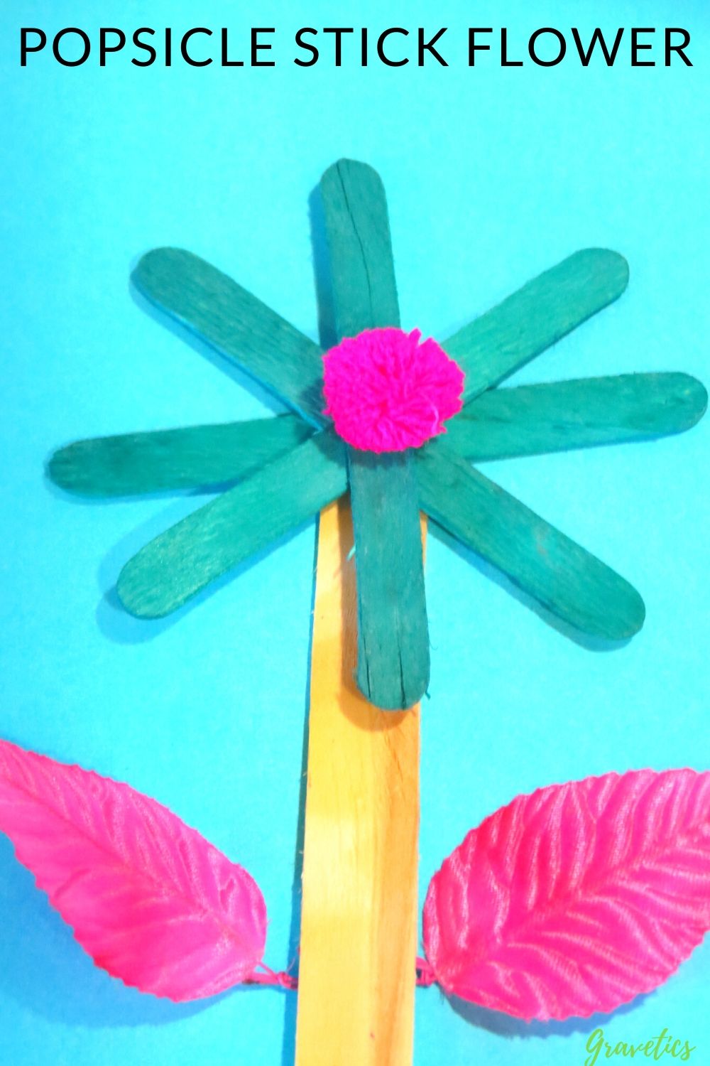 Popsicle Stick Flower