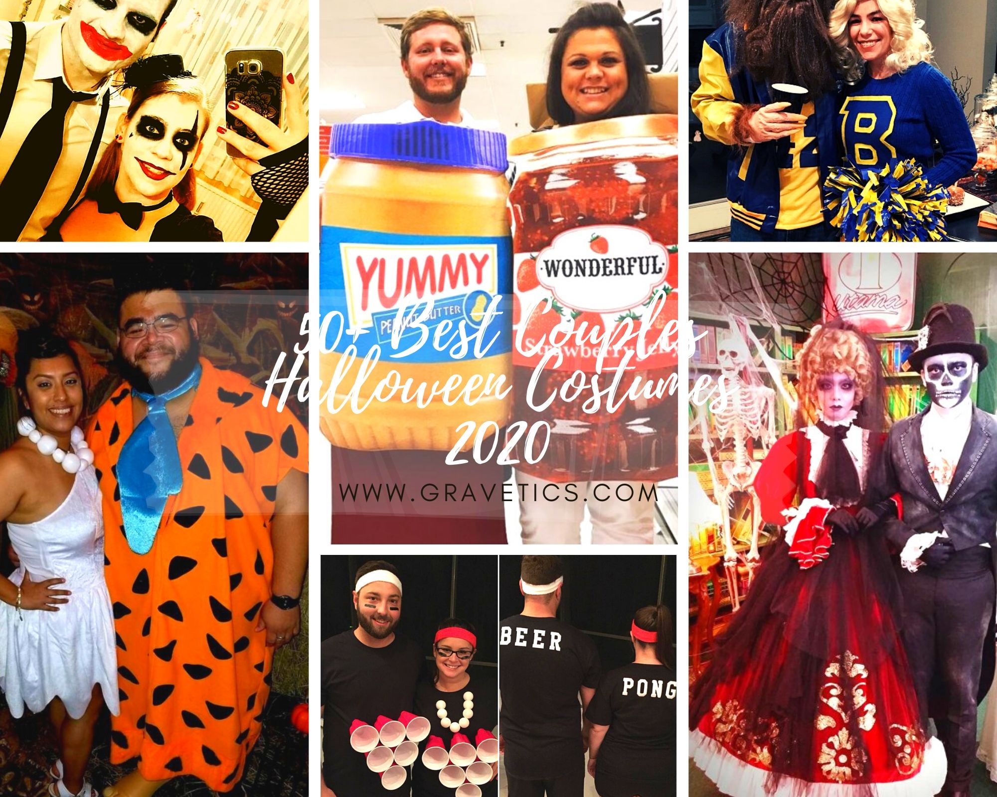55 Creative Couples Halloween Costumes for an Unforgettable Night 1 Best Couples Halloween Costumes 2020