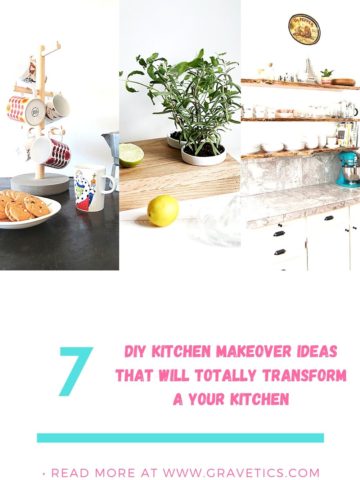 DIY Kitchen Makeover Ideas That will Totally Transform a Your Kitchen
