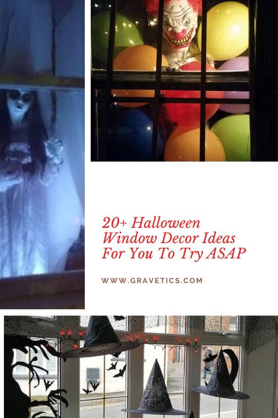 Halloween Window Decor Ideas For You To Try ASAP