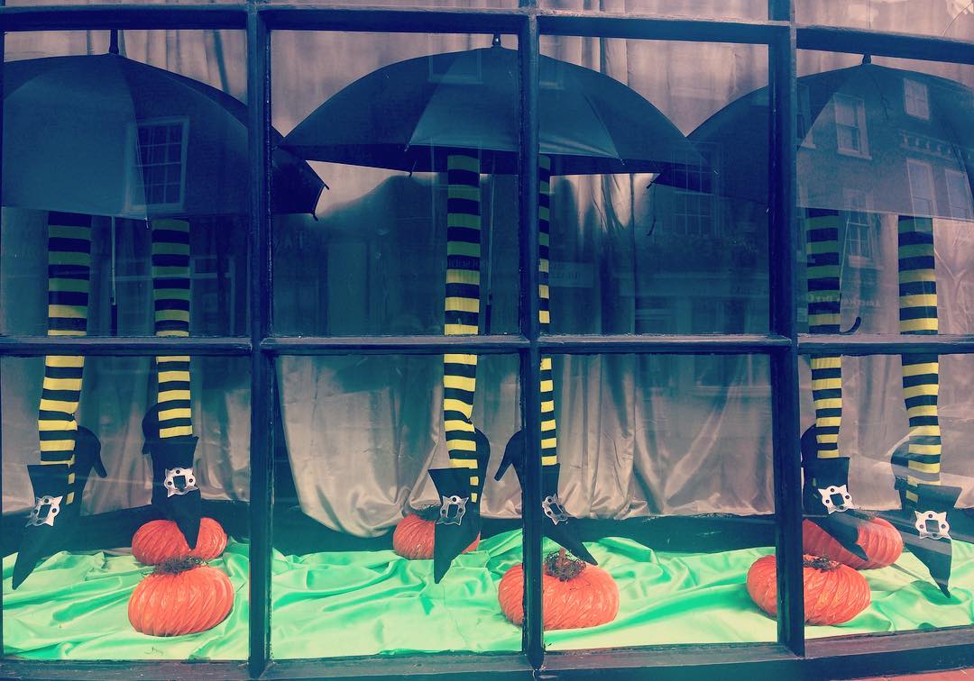 Halloween displays!