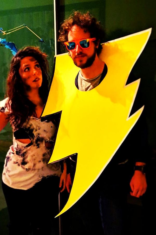 55 Creative Couples Halloween Costumes for an Unforgettable Night 21 Lightning strike!