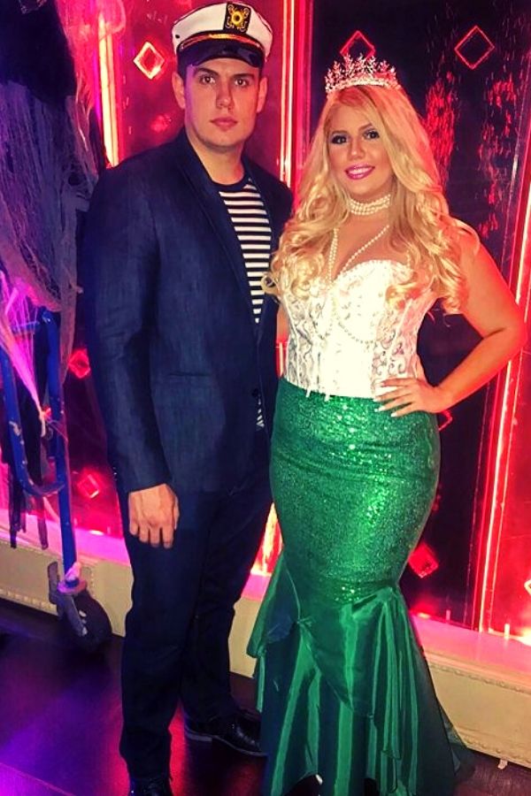 55 Creative Couples Halloween Costumes for an Unforgettable Night 15 Mermaid & her Sailor