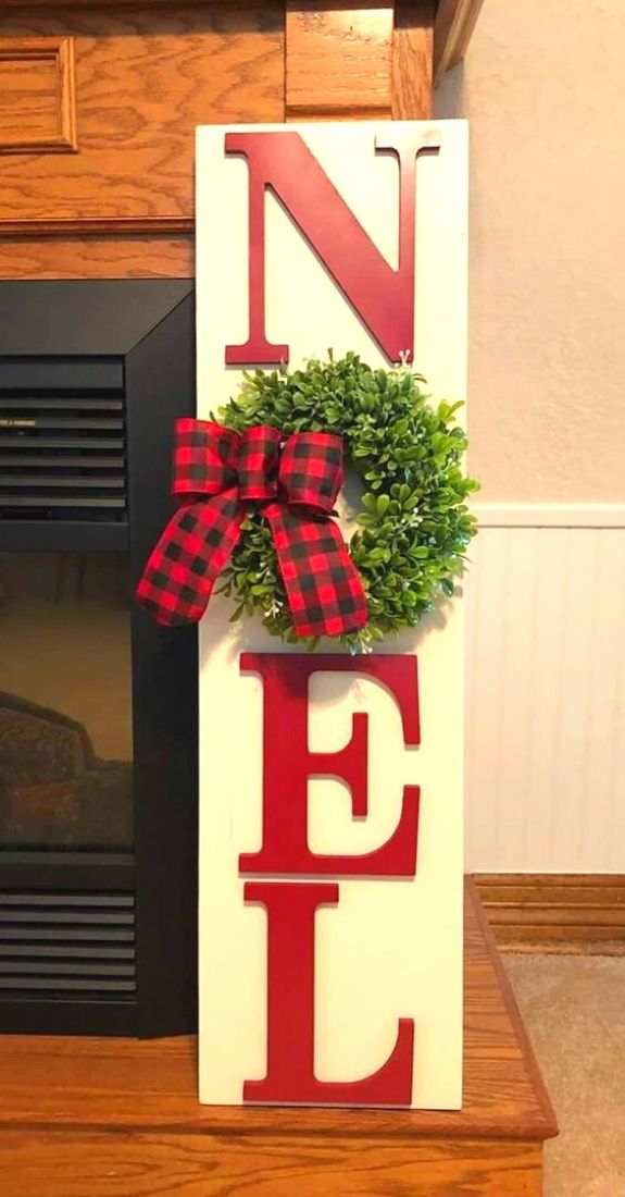 15 Wood Slice Christmas Signs For Christmas Decoration