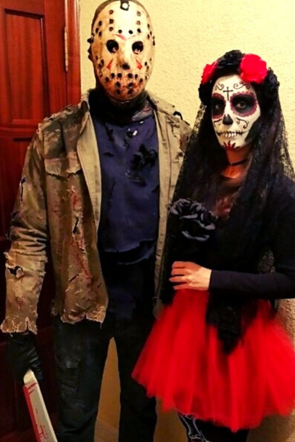 Scary Halloween Makeup For Couples 