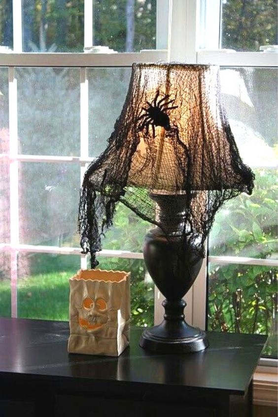 Spider Web Lamp