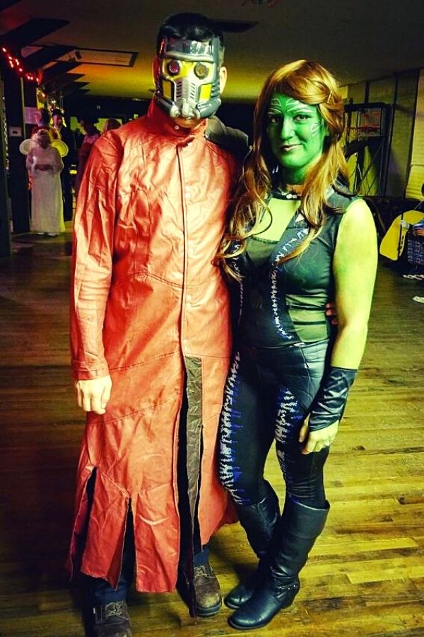 55 Creative Couples Halloween Costumes for an Unforgettable Night 18 Star Lord & Gamora for Halloween