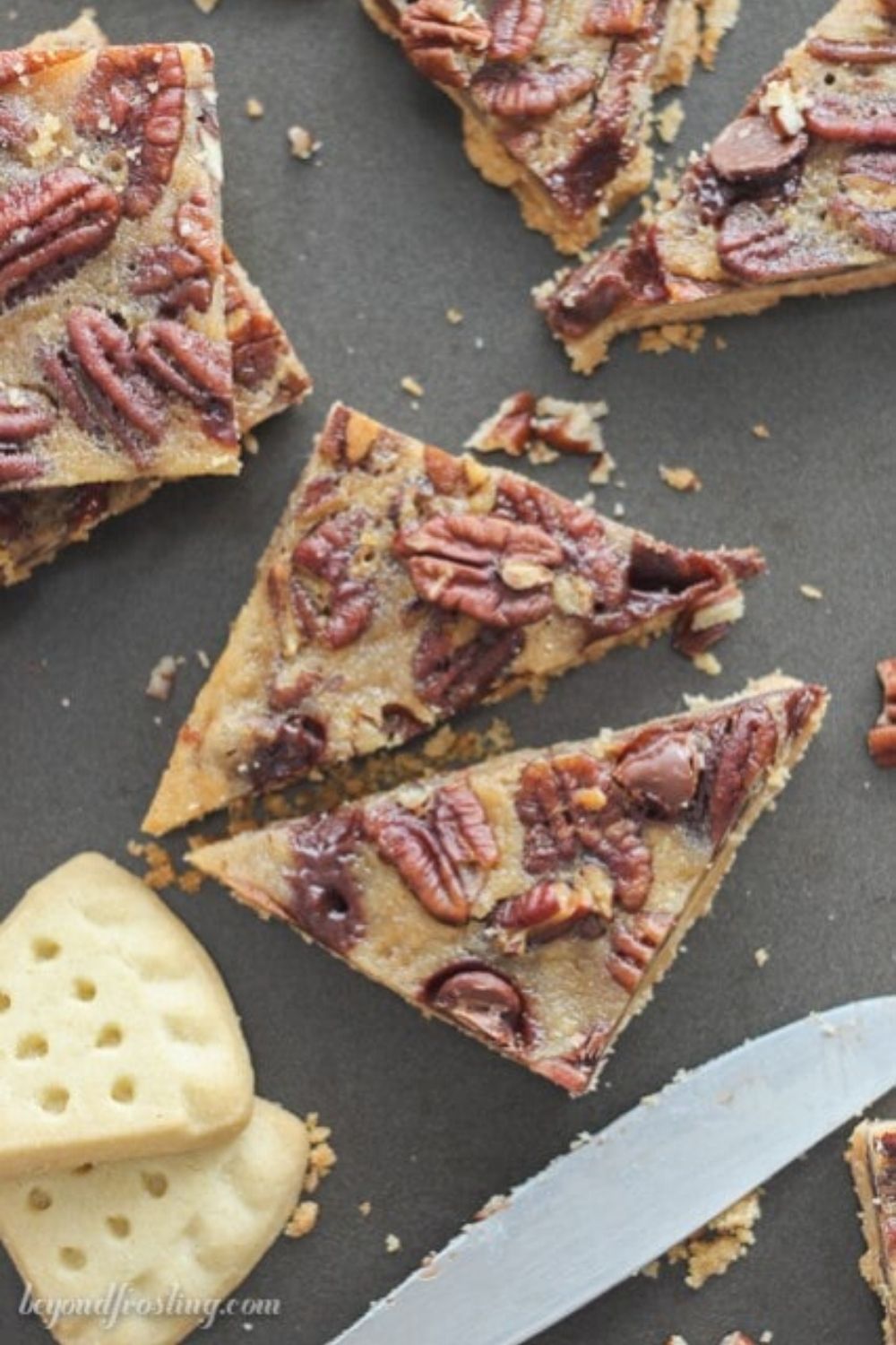 Bourbon Chocolate Pecan Pie by Beyond Frosting.