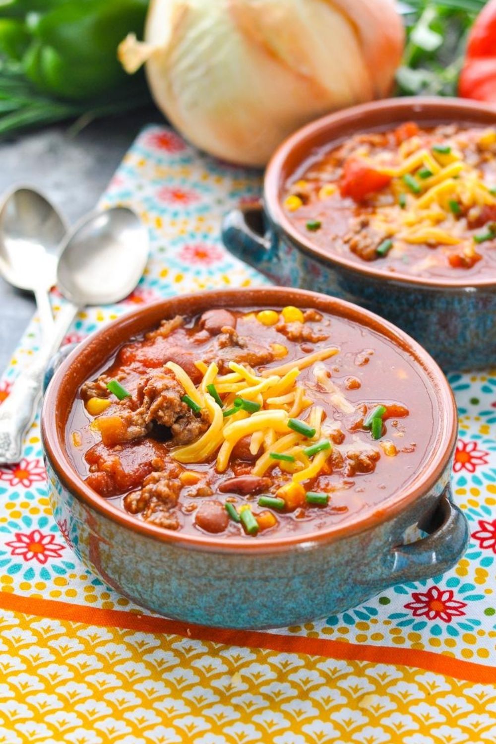 Healthy Slow Cooker Chili.