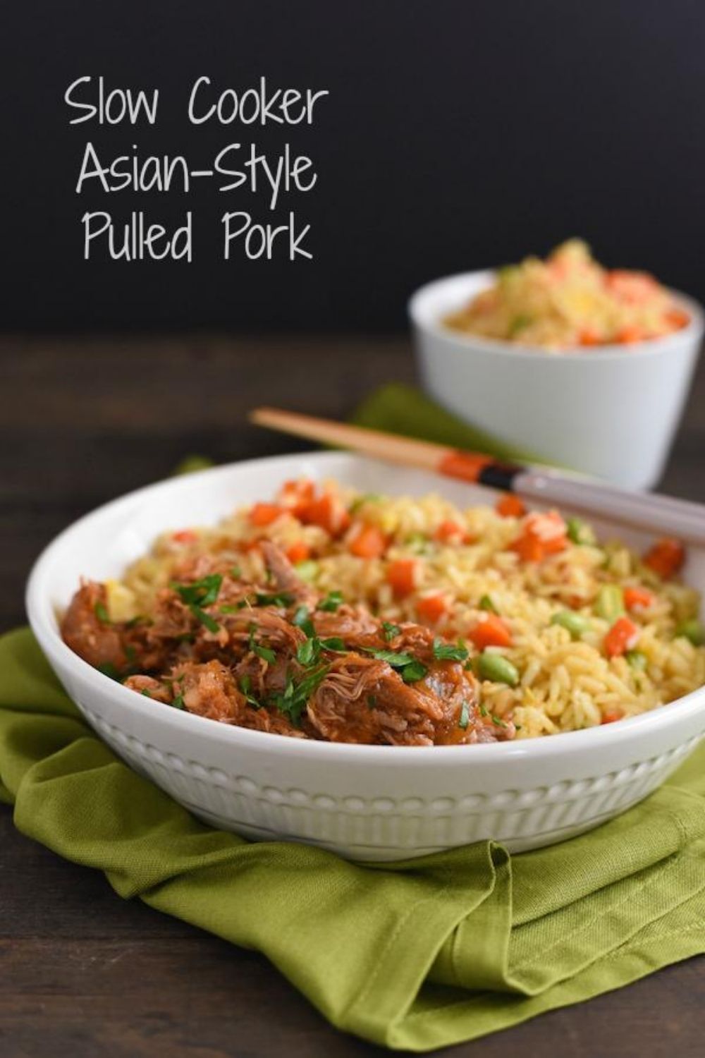 Slow Cooker Asian-Style Pulled Pork.