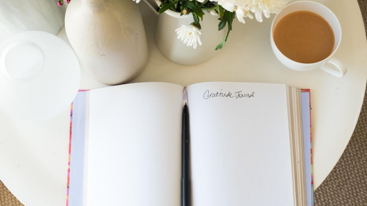 A gratitude journal