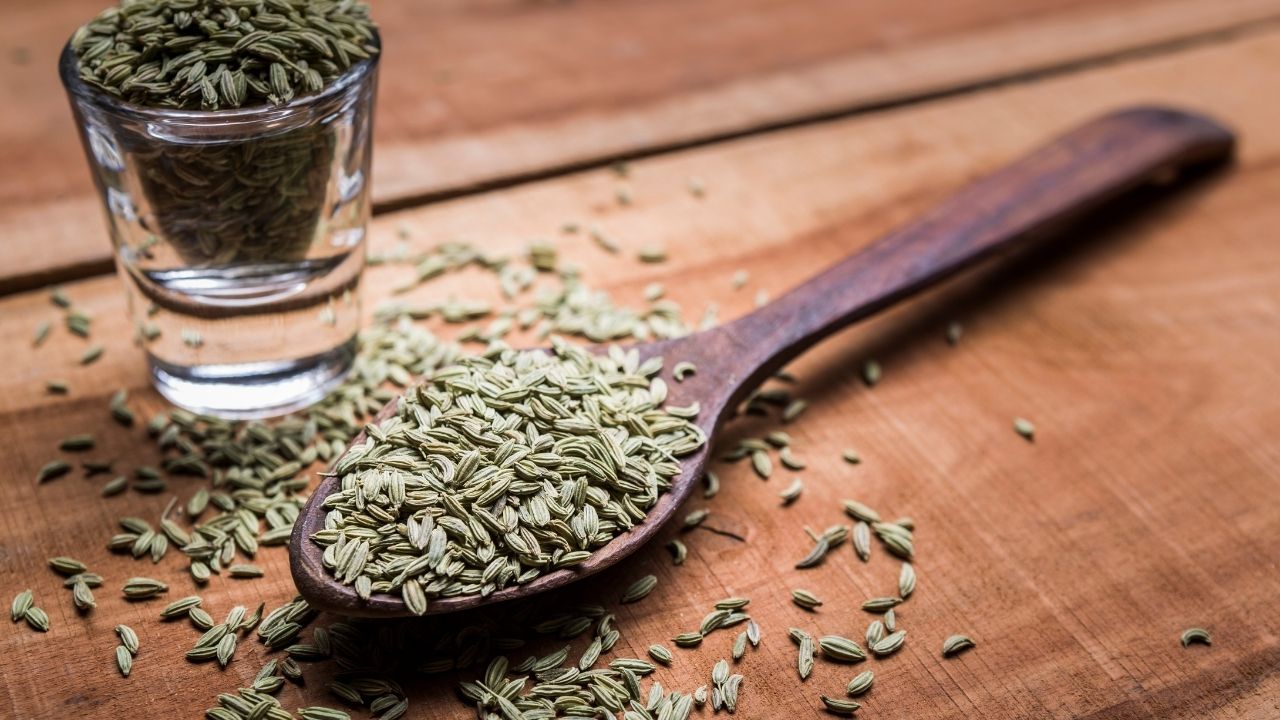 The procedure of using fennel seeds