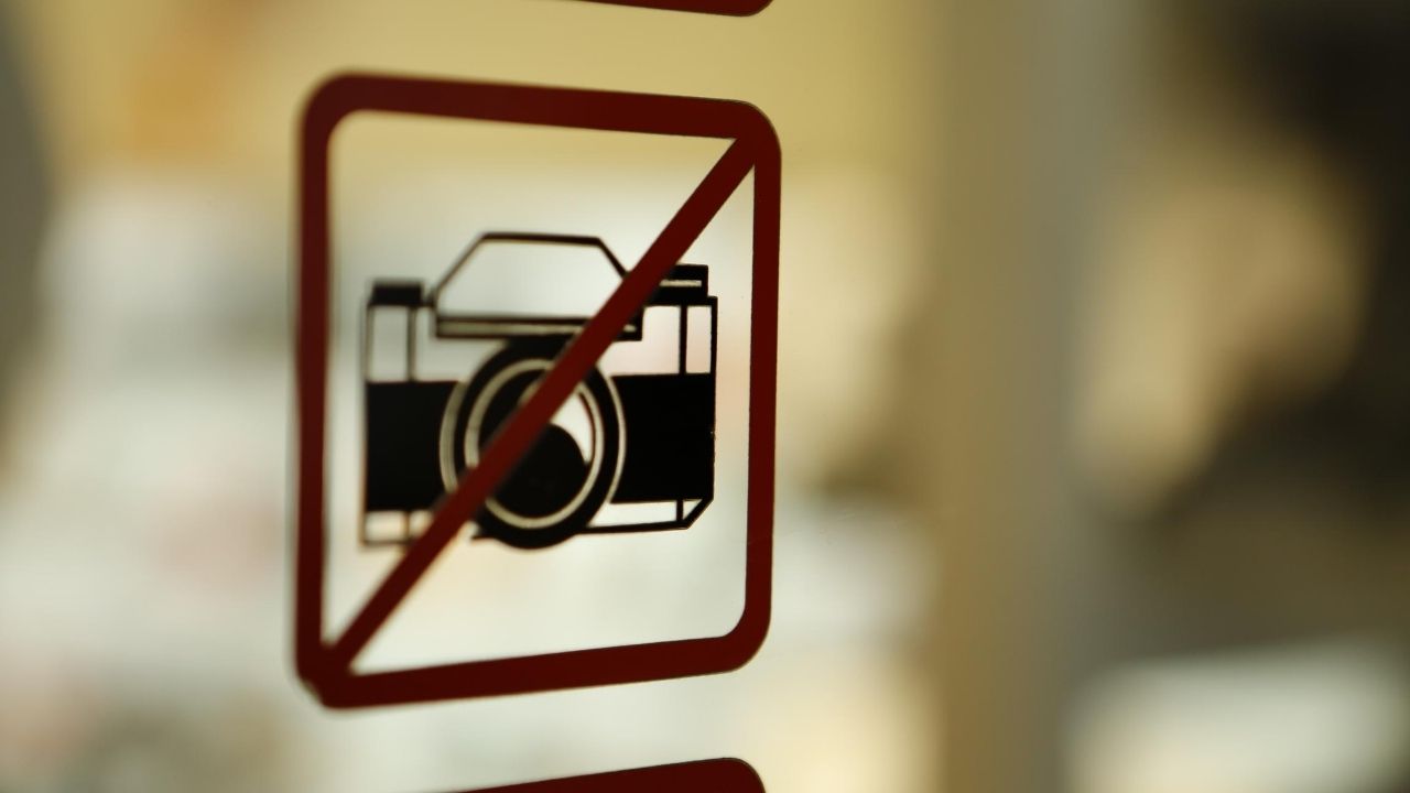photography restrictions