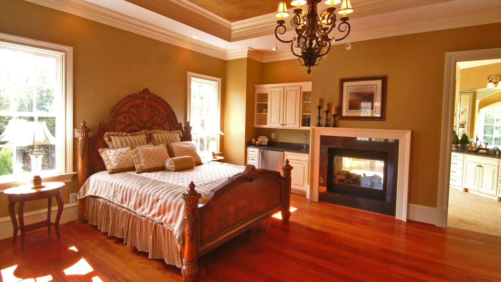 5 Tips For Decorating a Large Master Bedroom 5 Invest In 2 Sizeable Modern Nightstands