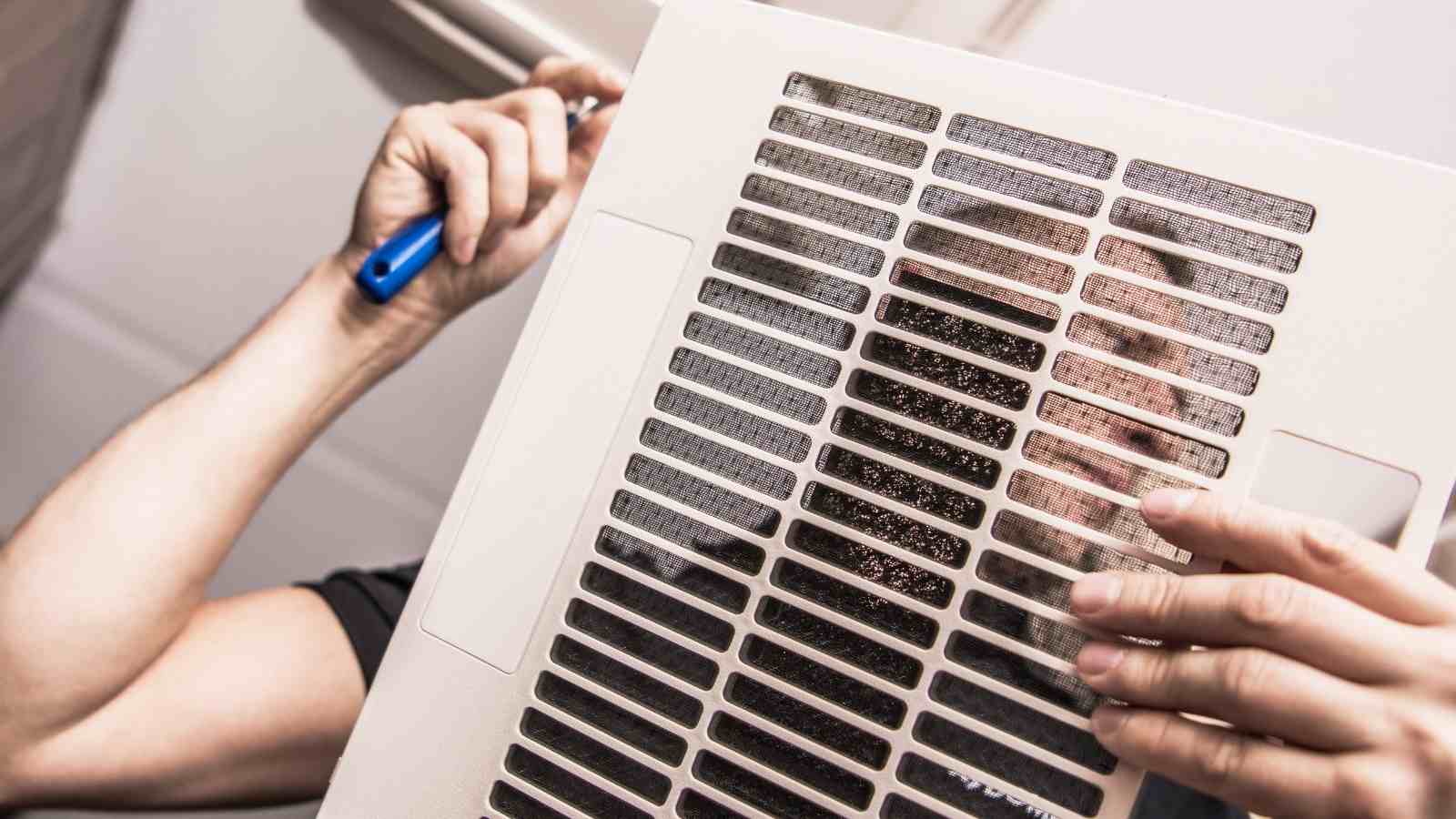 Clean your air conditioning vents and units