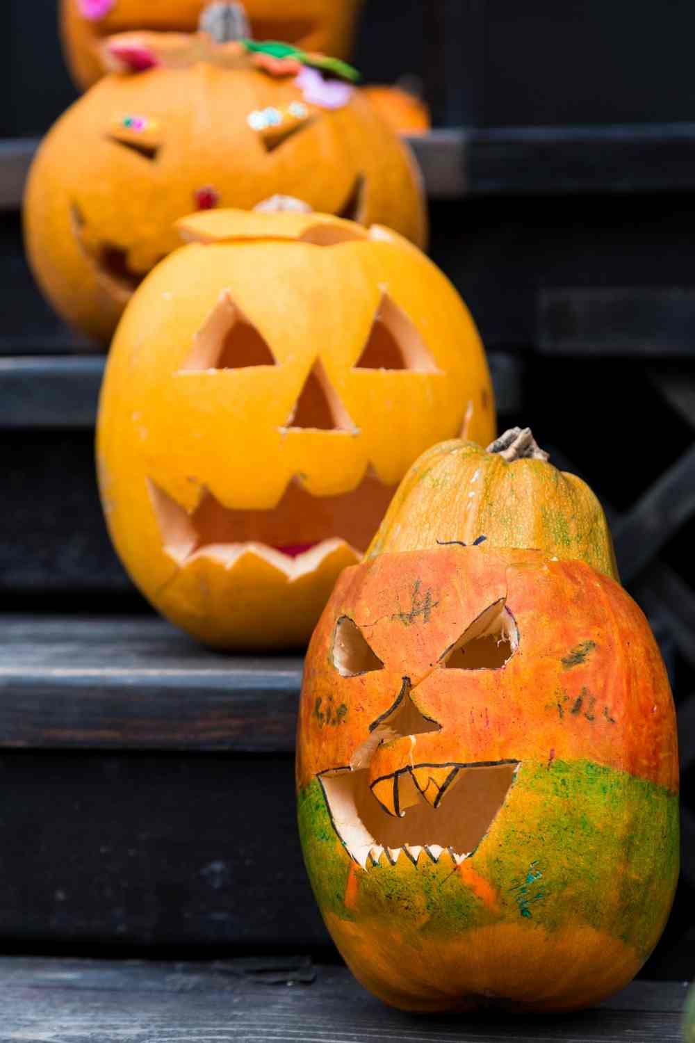 10 Rustic And Spooky Halloween Pumpkin Decor Ideas 4 Pumpkin Display