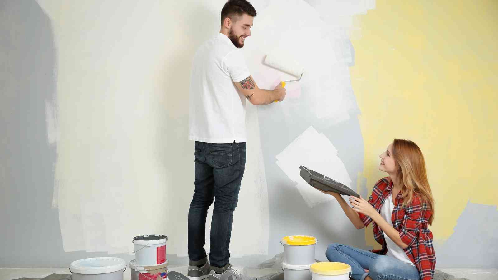 Renew Old Floor With Paint