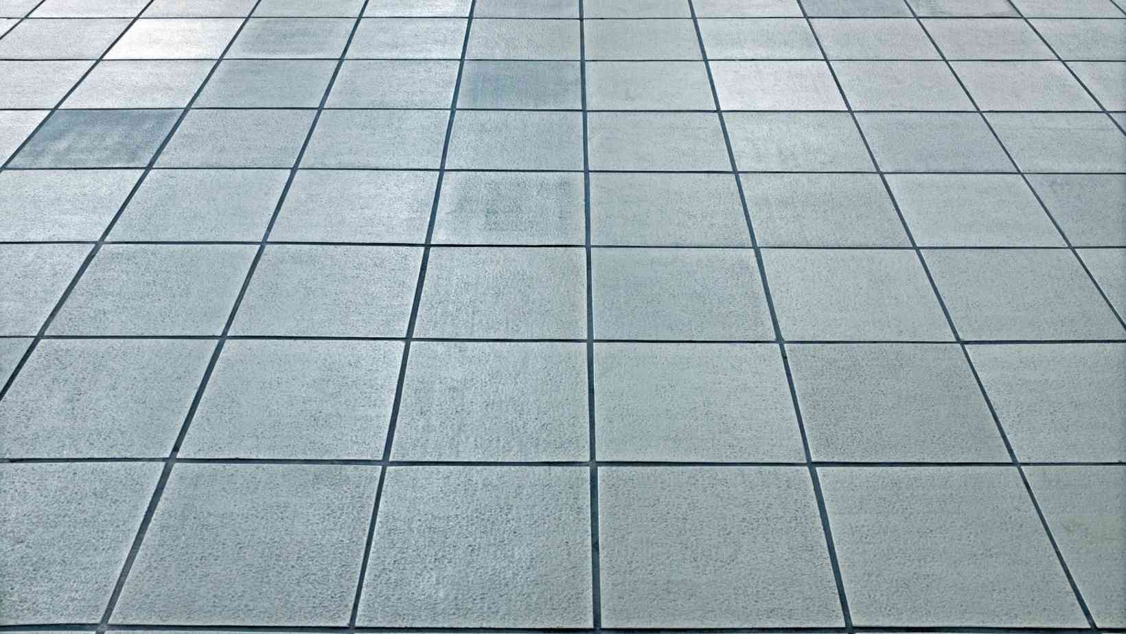 Slate flooring