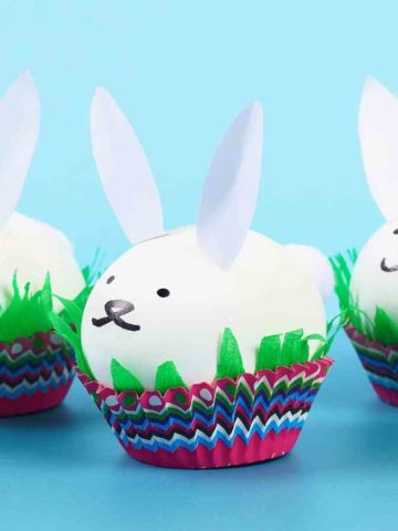 Egg Cartoon DIY for Easter