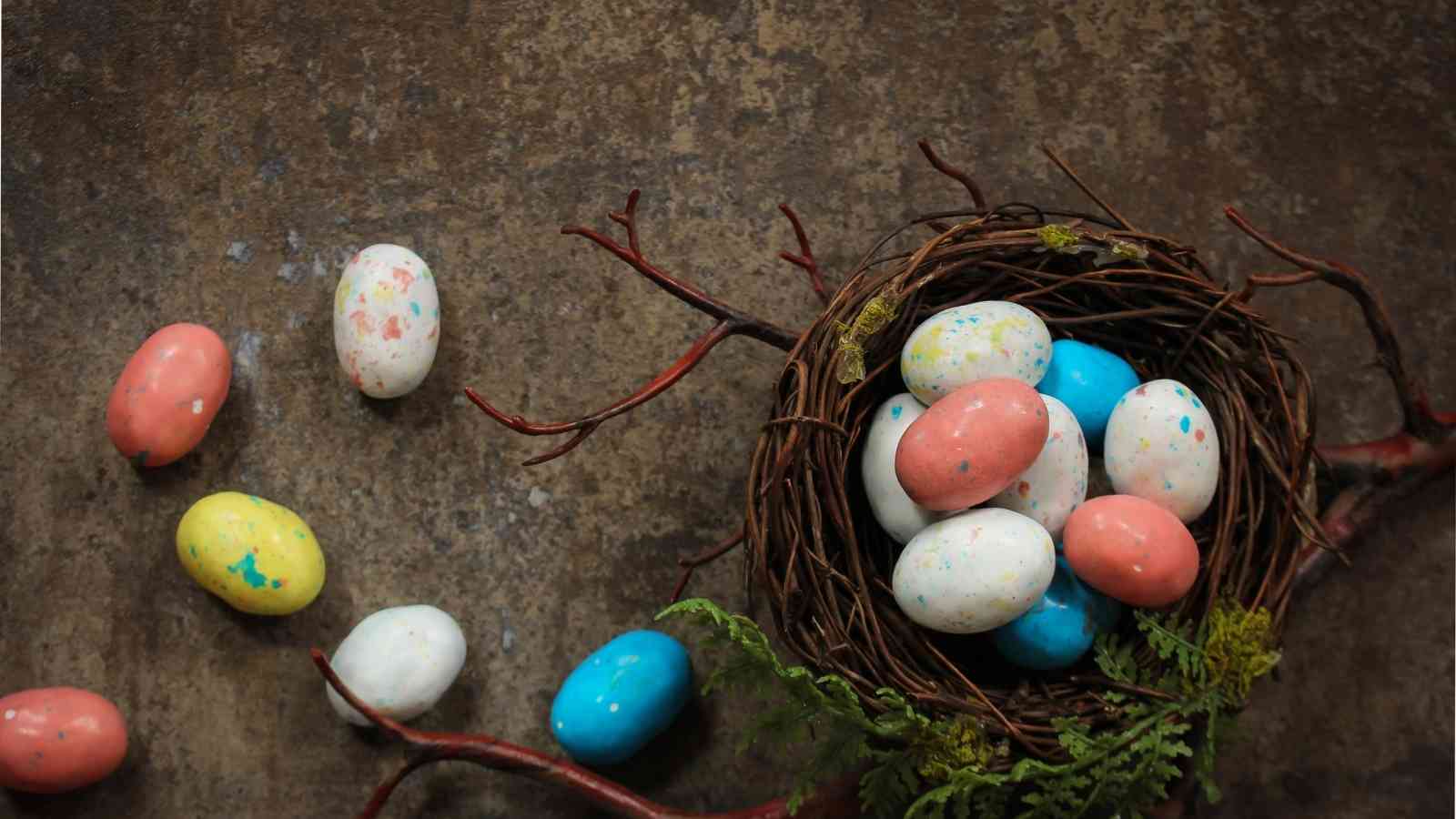 Fake Easter Egg Decorating