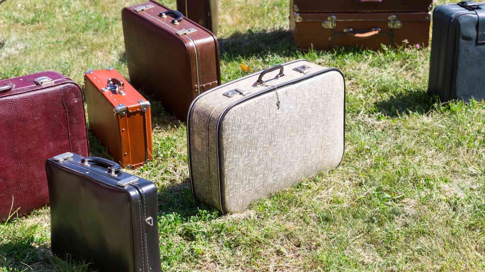 Re-Using Old Suitcases