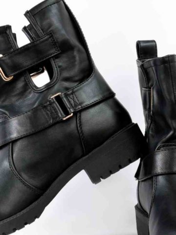 Ankle Cut Out Boots
