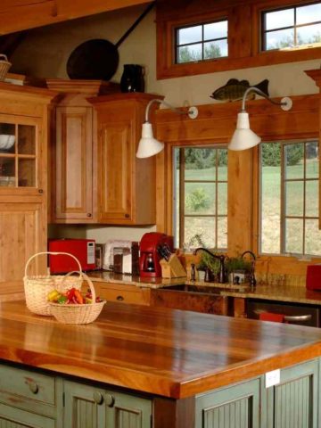 Woodland Inspired Kitchen Themes