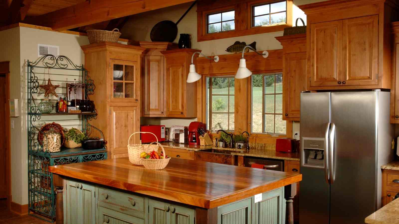 Woodland Inspired Kitchen Themes