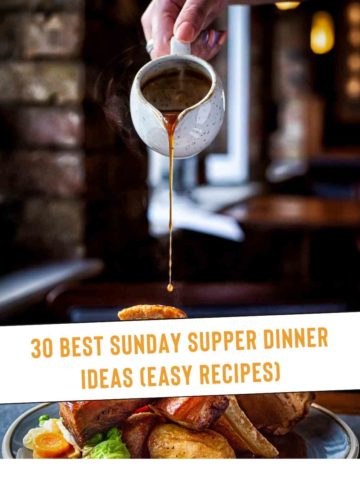 30 Best Sunday Supper Dinner Ideas Easy Recipes