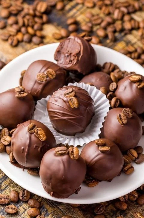 5-Ingredient Espresso Chocolate Truffles