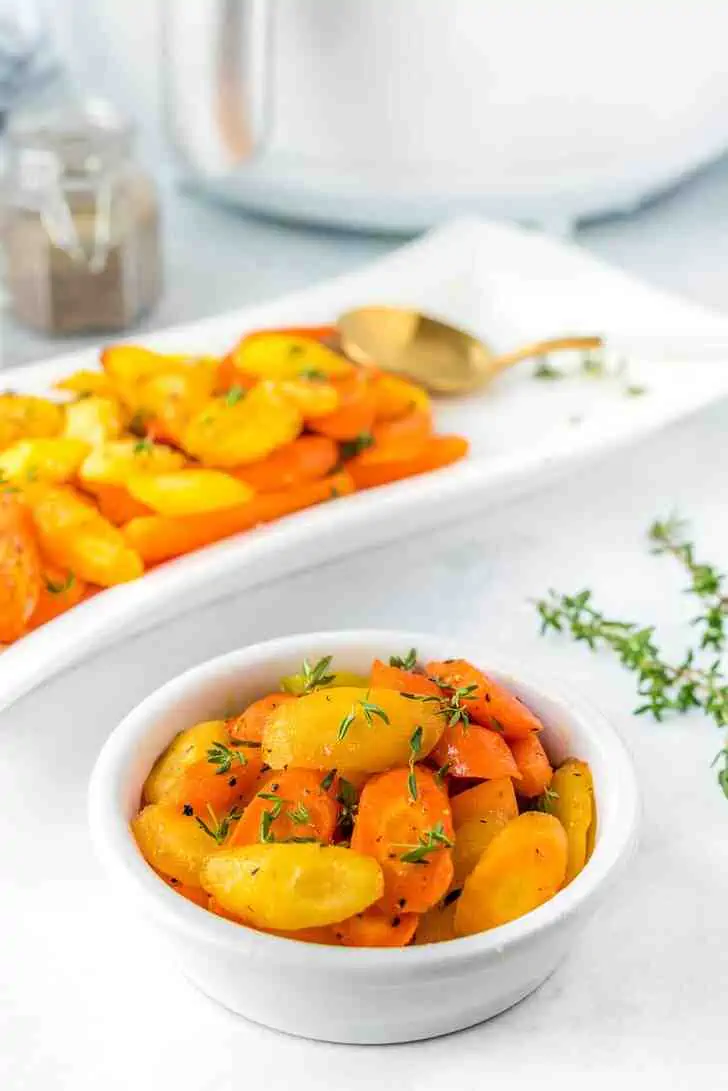 Air Fryer Carrots – Maple Roasted